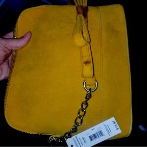 New suede style crossbody purse